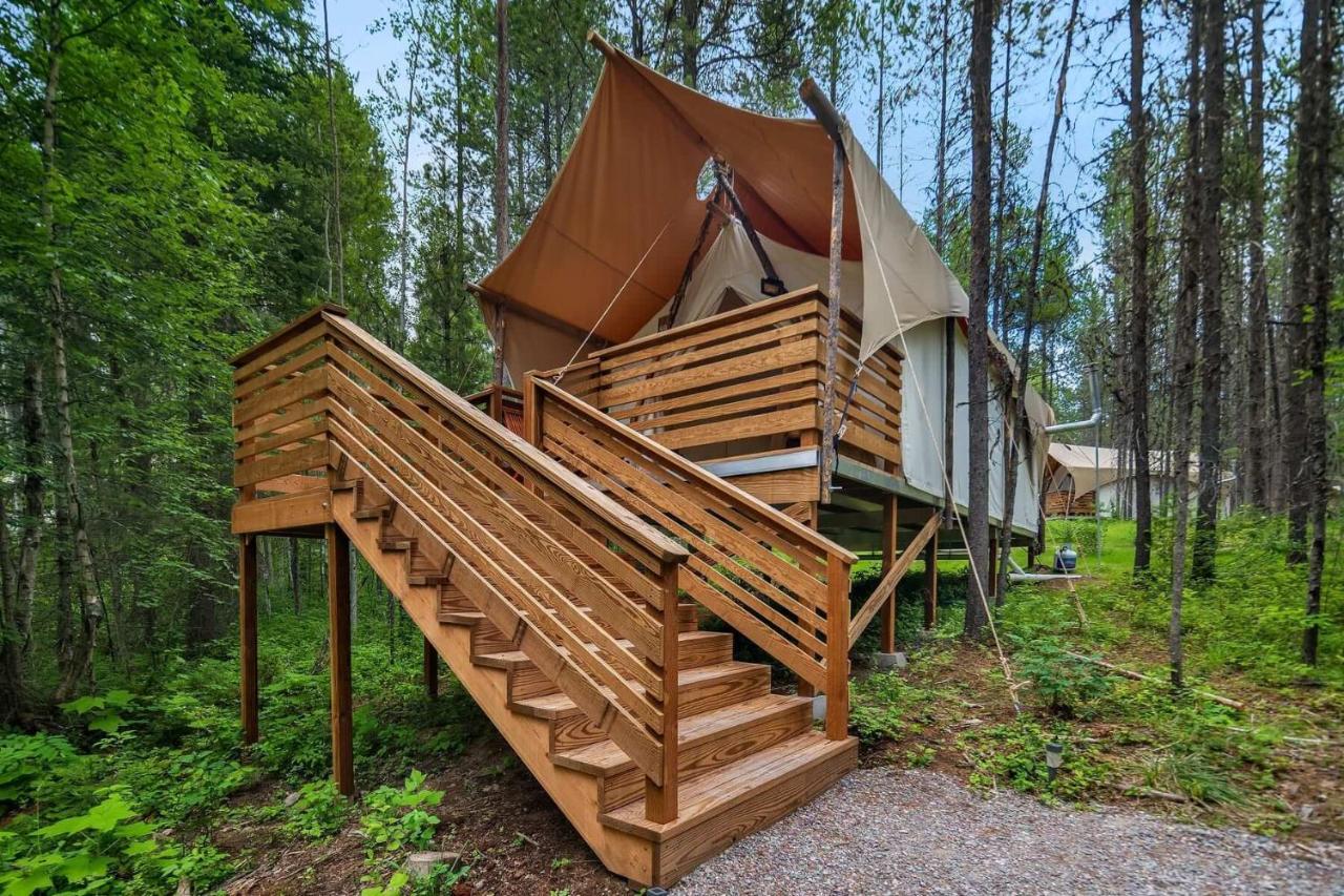 Under Canvas Glacier Coram المظهر الخارجي الصورة