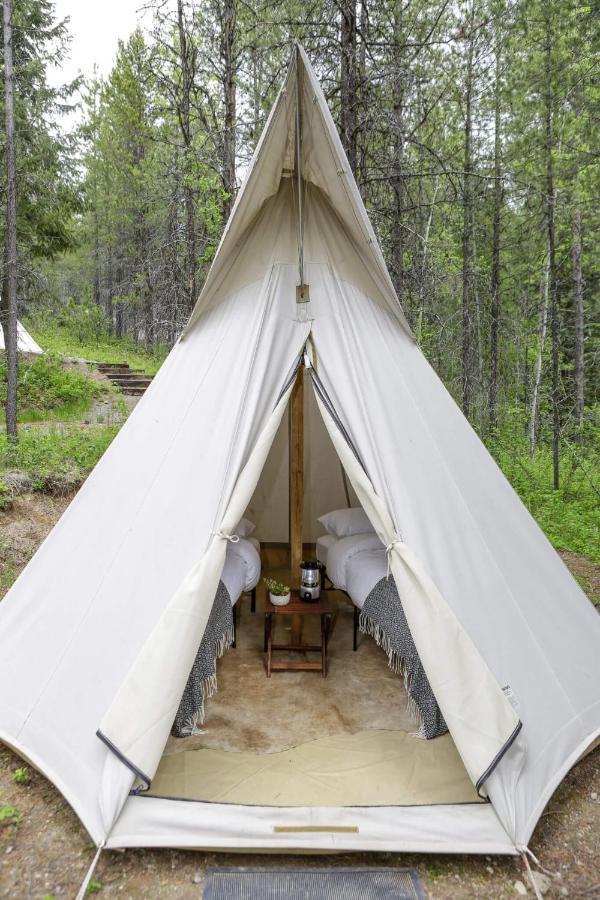 Under Canvas Glacier Coram المظهر الخارجي الصورة
