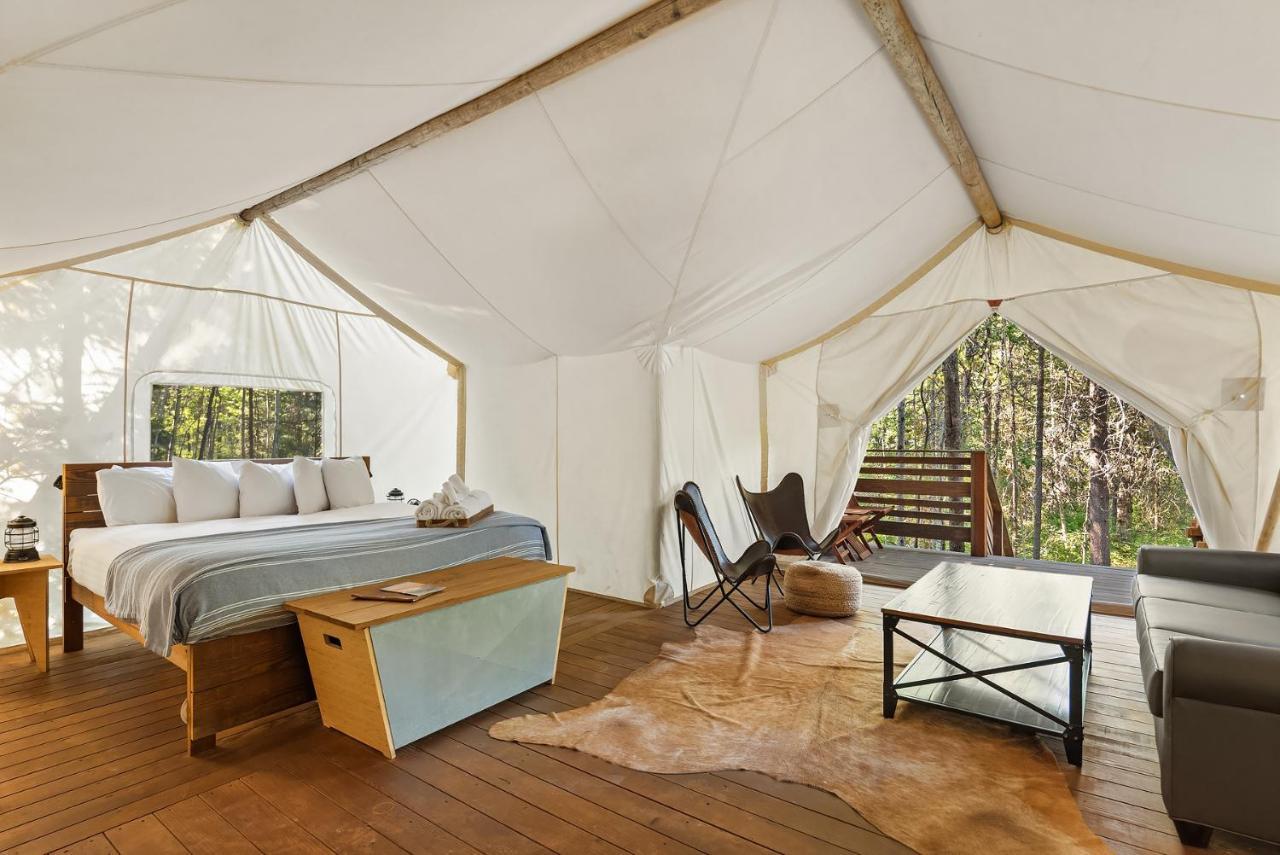 Under Canvas Glacier Coram المظهر الخارجي الصورة