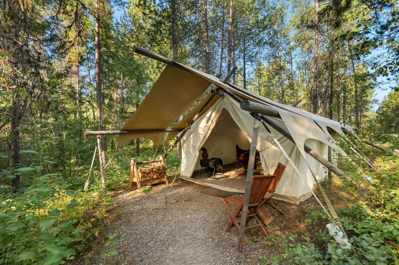 Under Canvas Glacier Coram المظهر الخارجي الصورة