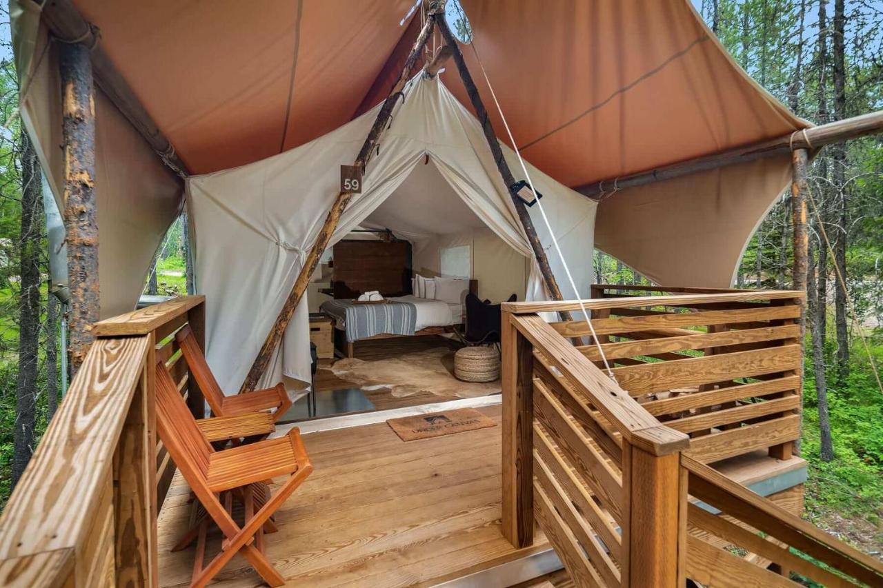 Under Canvas Glacier Coram المظهر الخارجي الصورة