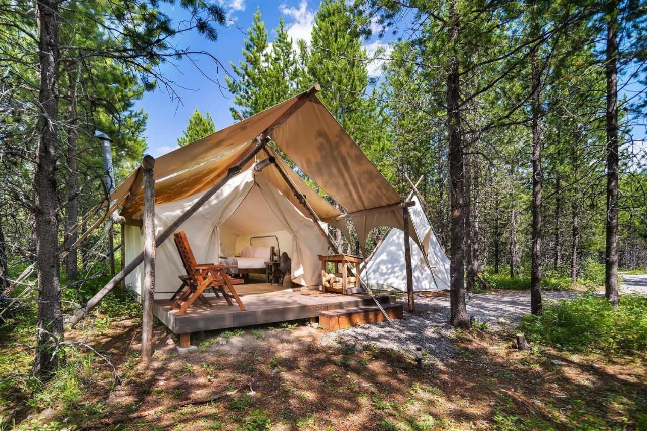 Under Canvas Glacier Coram المظهر الخارجي الصورة