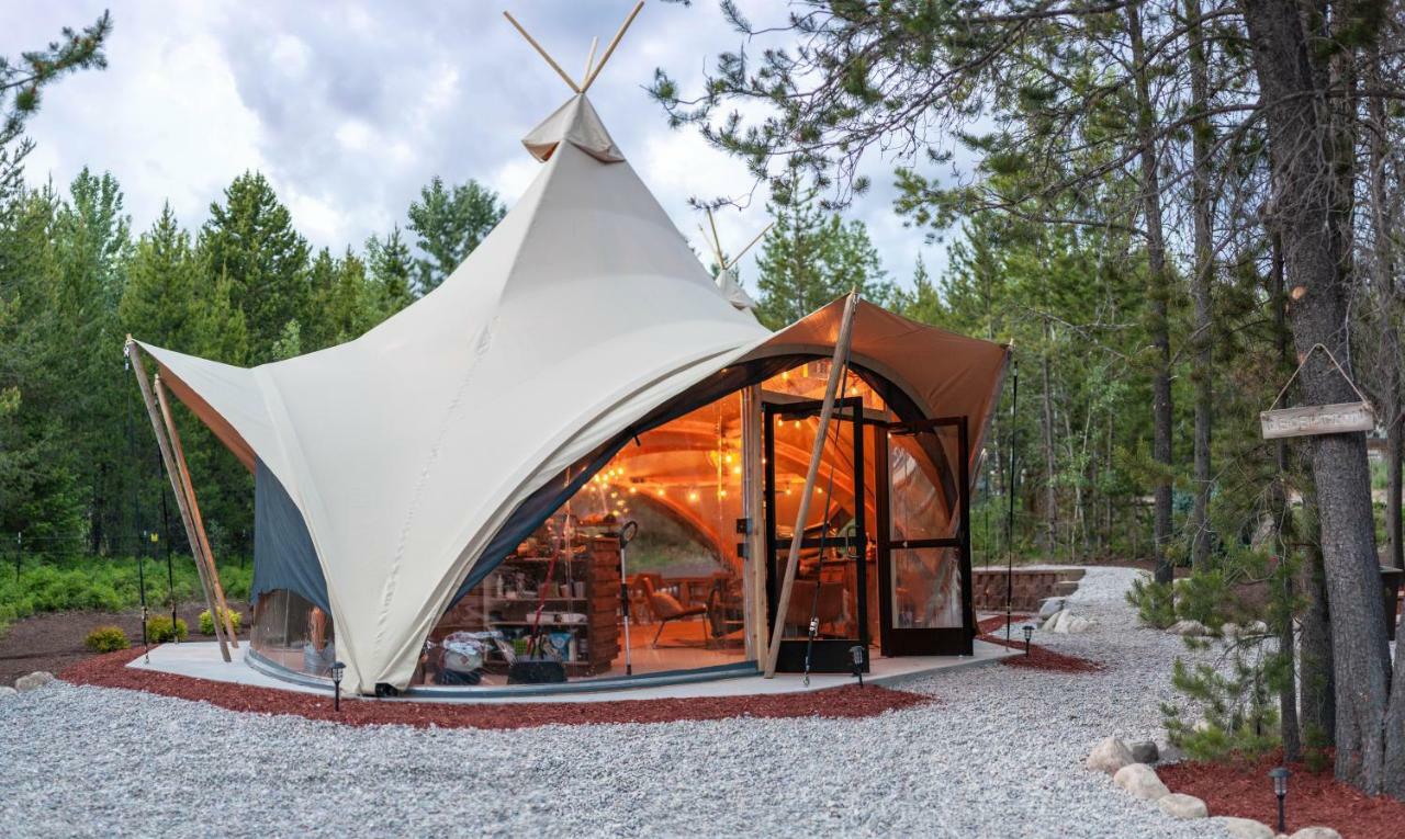 Under Canvas Glacier Coram المظهر الخارجي الصورة