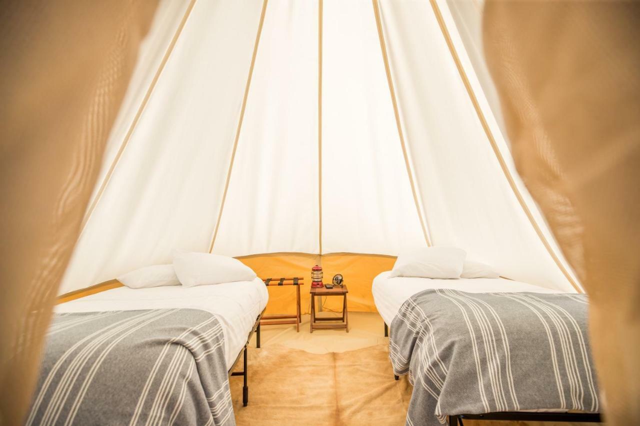 Under Canvas Glacier Coram المظهر الخارجي الصورة