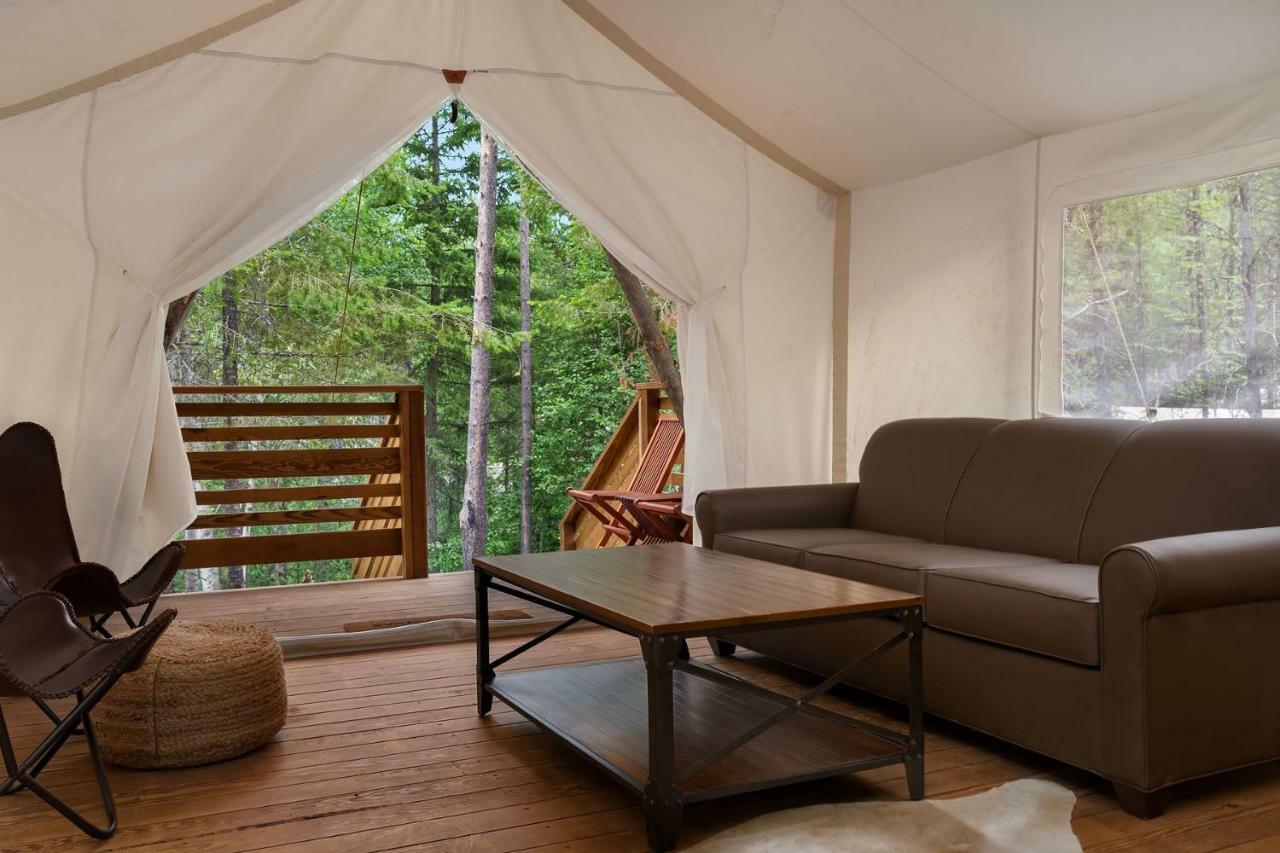 Under Canvas Glacier Coram المظهر الخارجي الصورة