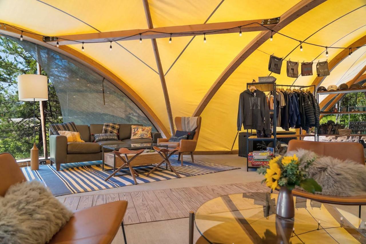 Under Canvas Glacier Coram المظهر الخارجي الصورة