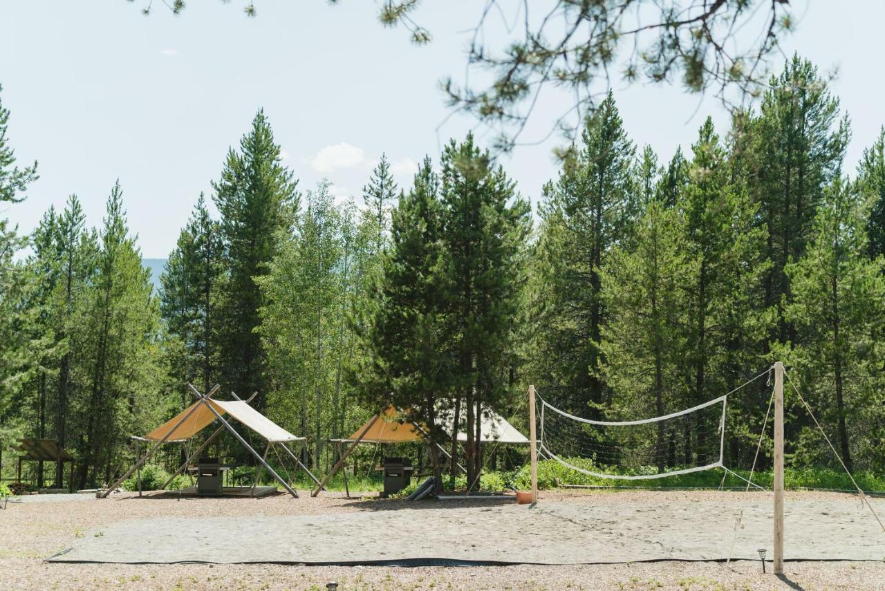 Under Canvas Glacier Coram المظهر الخارجي الصورة