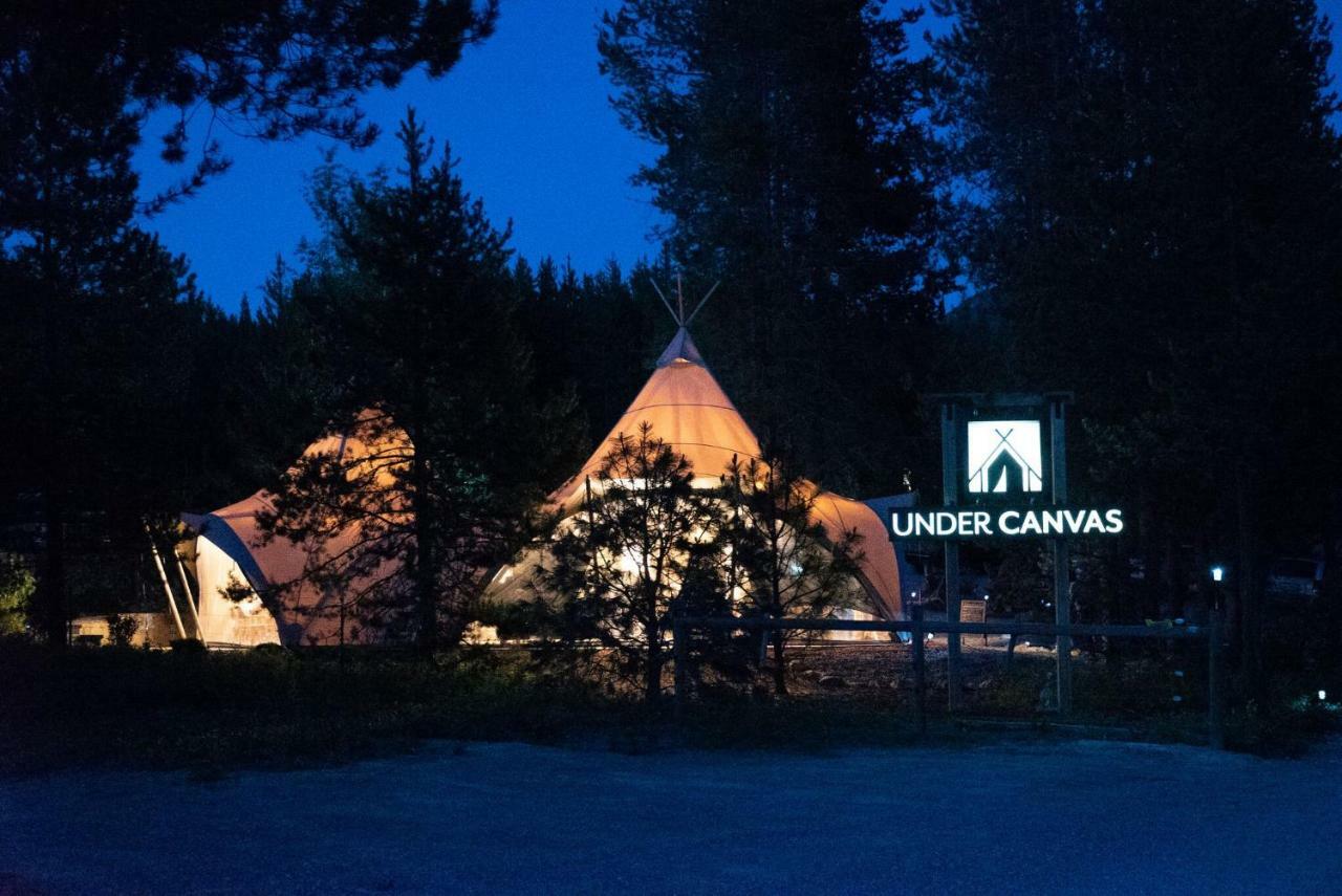 Under Canvas Glacier Coram المظهر الخارجي الصورة